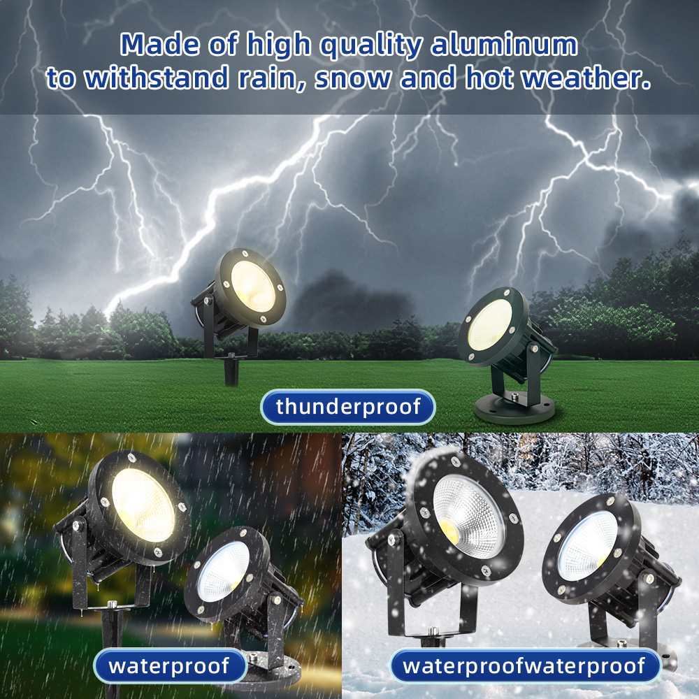 Outdoor Lighting Effects - LED GU10 Garden Lighting Lawn Lamp