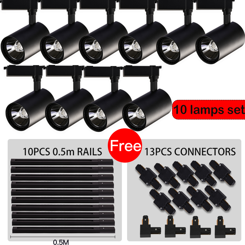 Outdoor Lighting Track - Track Light 50W High-bright Ceiling Lamp