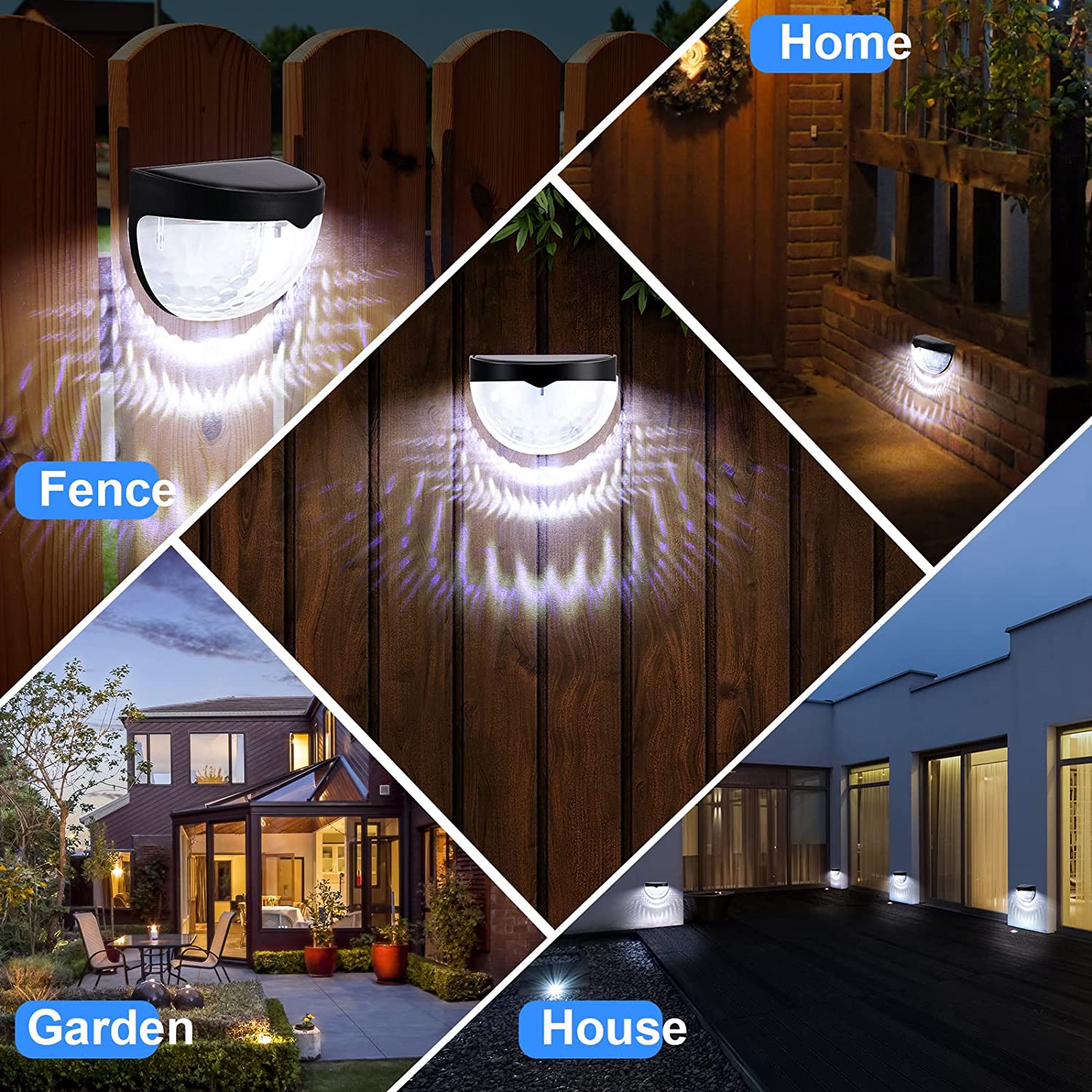 LED Solar Light Outdoor Wall L - Outdoor Lighting Effects 评论和价格