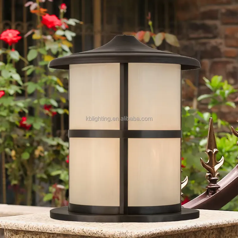 Gate Light Pillar Lights Outdo - Outdoor Lighting And Landscape 评论和价格