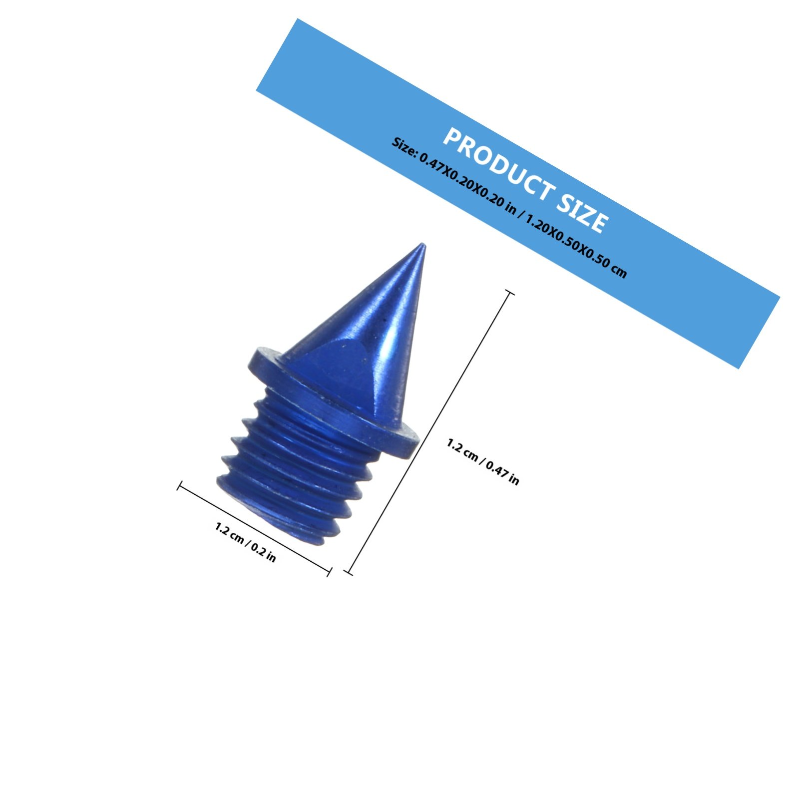 1Set Carbon Steel Track Spikes - Outdoor Lighting Track 评论和价格