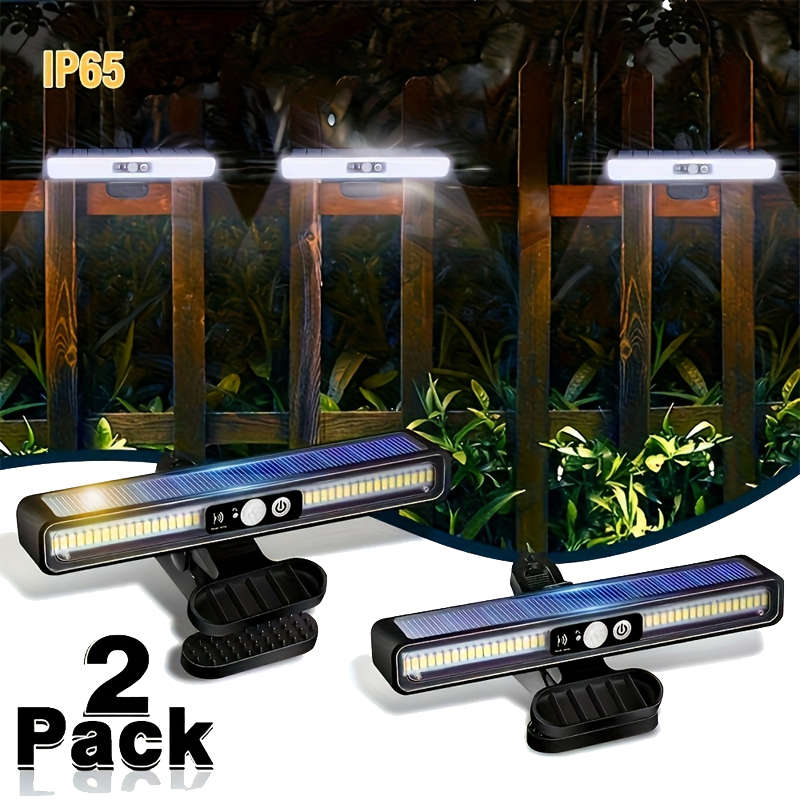 Clip On Solar Motion Lights Ou - Outdoor Lighting Waterproof 评论和价格