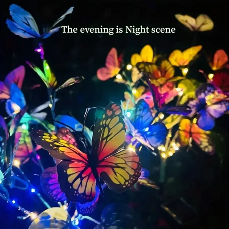 Solar LED Butterfly Garden Lig - Outdoor Lighting Effects 评论和价格