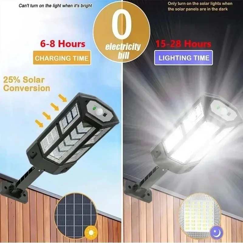 Newest Solar Lamp Powerful Out - Outdoor Lighting Ip65 评论和价格