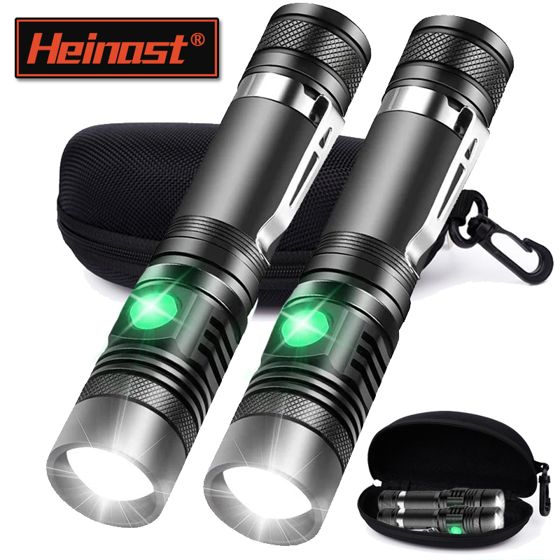Rechargeable T6 Handheld Flash - Outdoor Lighting Black 评论和价格
