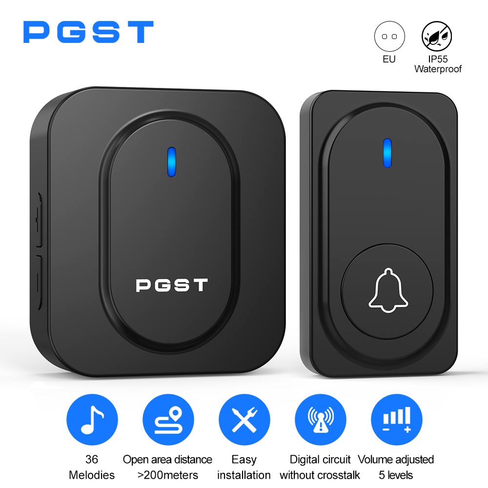 PGST Wireless Doorbell 36 Chim - Outdoor Lighting Wireless 评论和价格