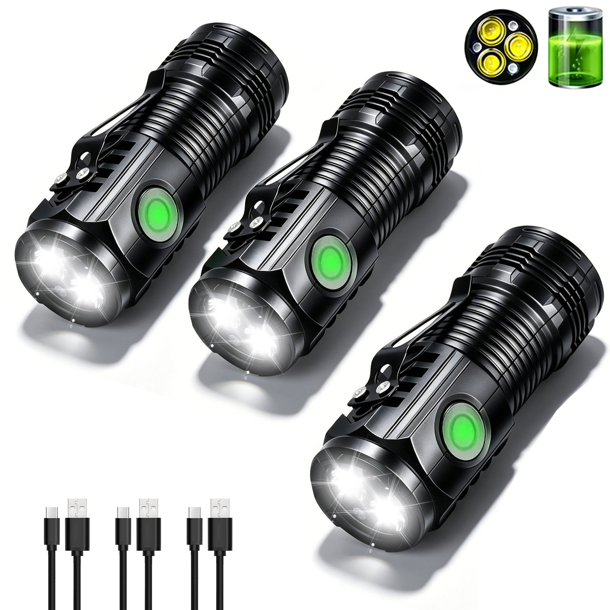 Portable Rechargeable Outdoor  - Outdoor Lighting Black 评论和价格