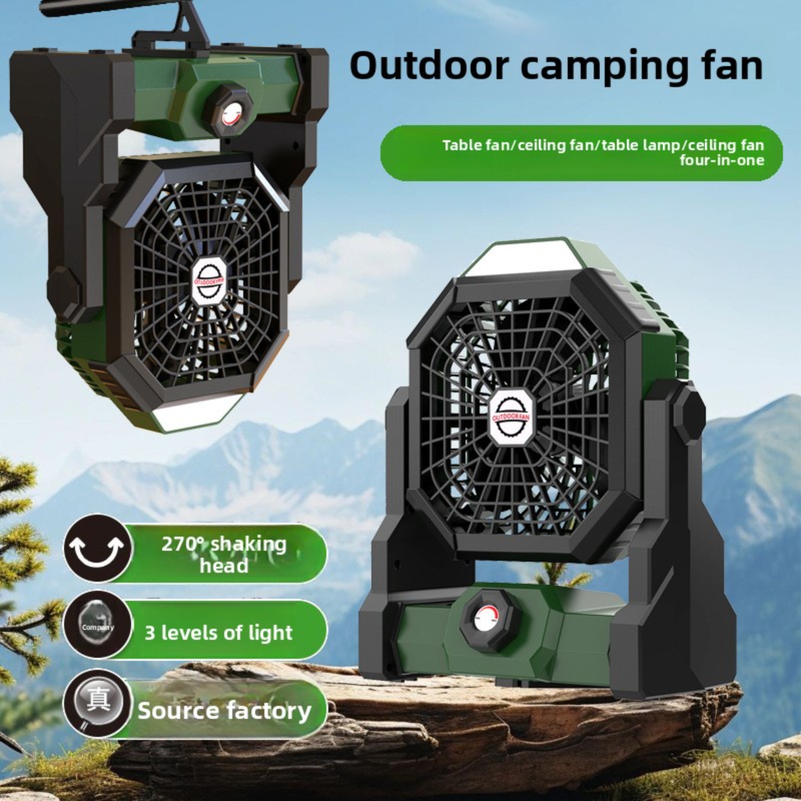 Portable 4 in 1 Outdoor Campin - Outdoor Lighting Wireless 评论和价格