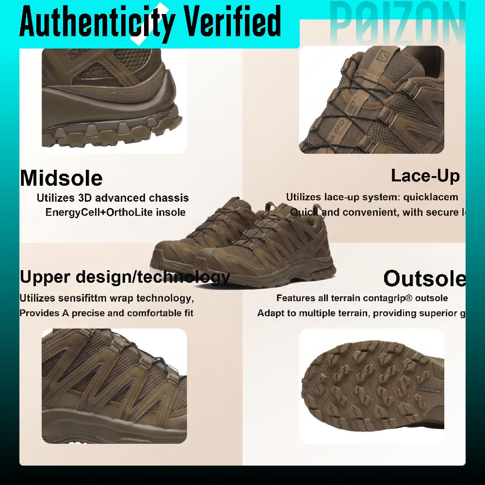 SALOMON XA PRO 3D Synthetic Le - Salomon Shoes Xa Pro 3D 评论和价格