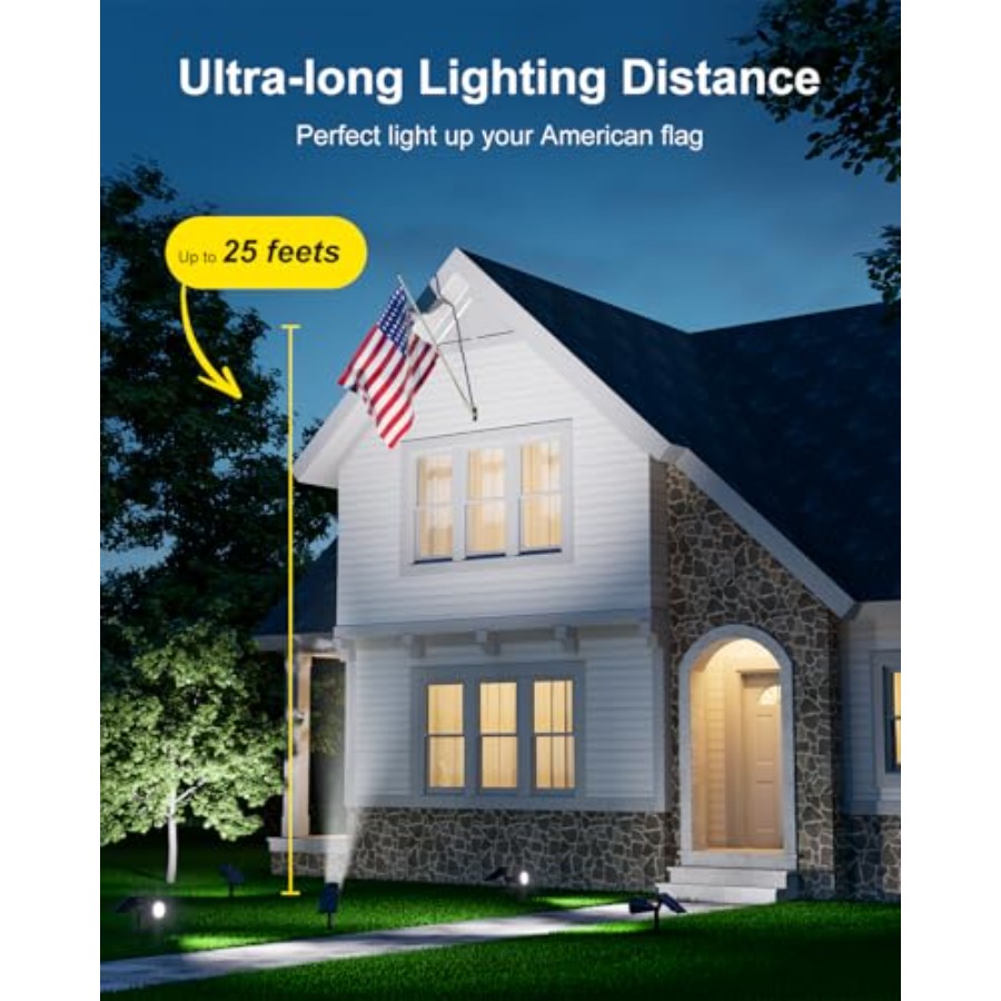 Solar Spotlights Outdoor Water - Outdoor Lighting And Landscape 评论和价格