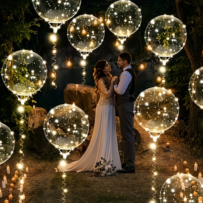 20pcs Set Bobo Balloons with L - Outdoor Lighting Effects 评论和价格