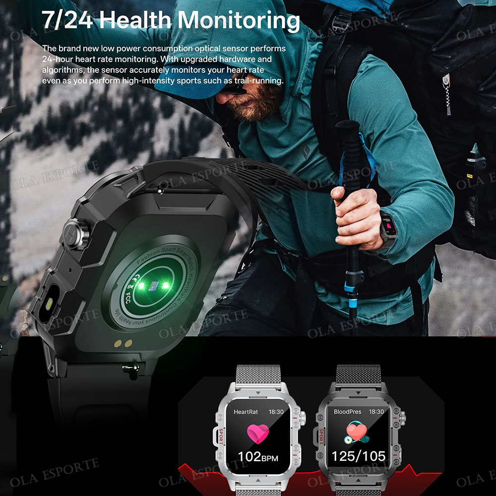 Military Outdoor Smart Watch M - Outdoor Lighting Track 评论和价格