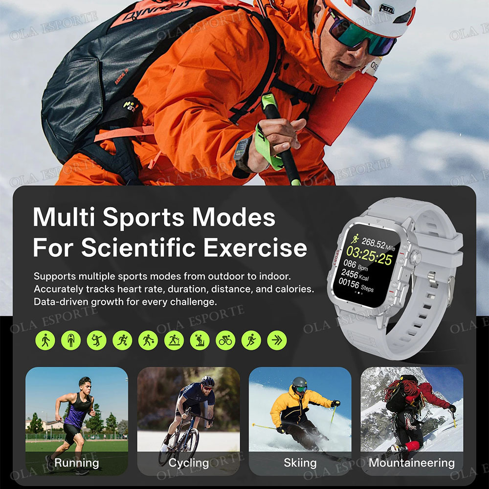 Military Outdoor Smart Watch M - Outdoor Lighting Track 评论和价格