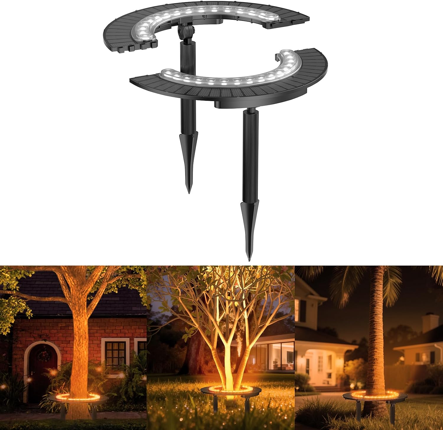 Solar Palm Tree Light Wireless - Outdoor Lighting Wireless 评论和价格