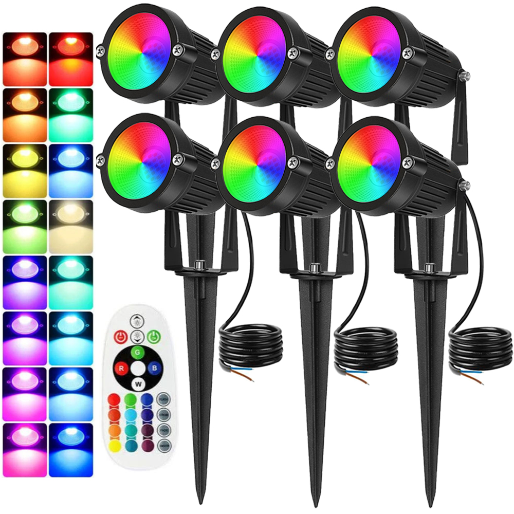 RGBW Landscape Lighting 10W wi - Outdoor Lighting And Landscape 评论和价格