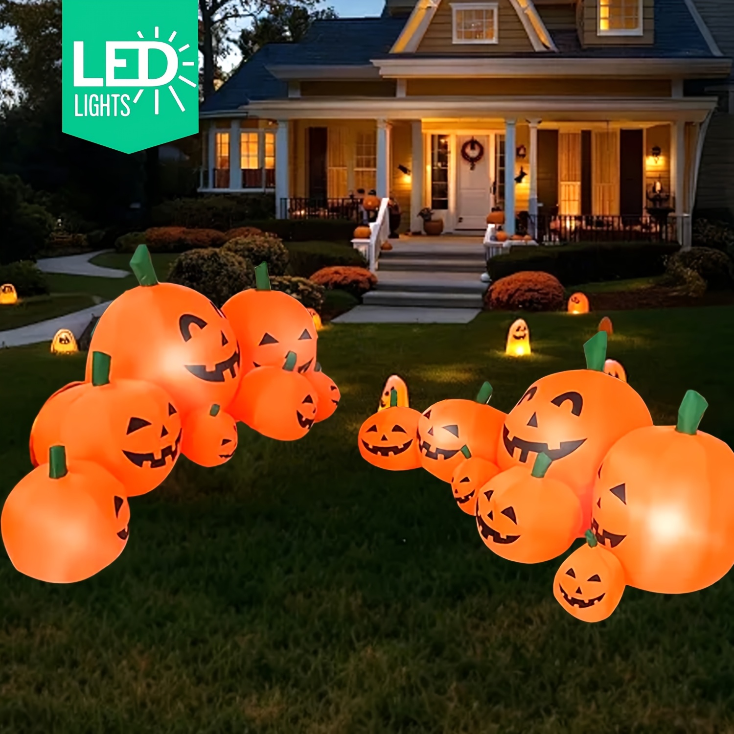 NEW Arrival 7.5FT Halloween In - Outdoor Lighting Effects 评论和价格