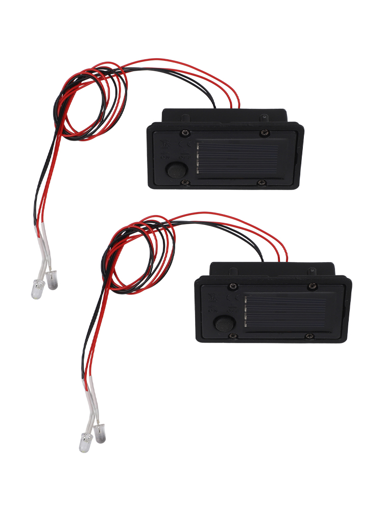 2pcs Solar Light Boxes Replace - Outdoor Lighting Pathway 评论和价格