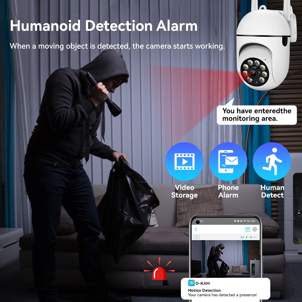 8MP 2.4G Wifi IP CCTV Camera C - Outdoor Lighting Track 评论和价格