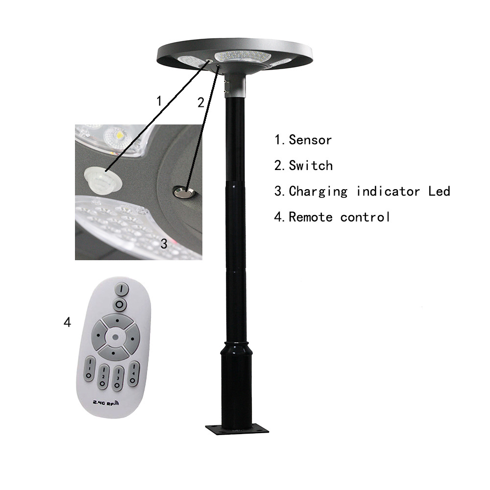 Waterproof IP65 UFO Solar LED  - Outdoor Lighting Ip65 评论和价格