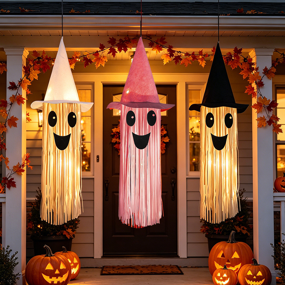 Halloween Glowing Witch Hat Gh - Outdoor Lighting Effects 评论和价格