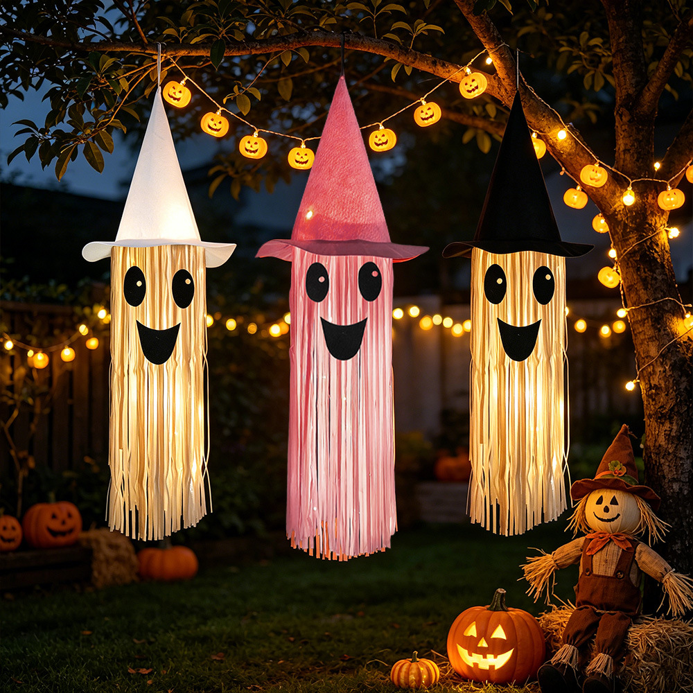 Halloween Glowing Witch Hat Gh - Outdoor Lighting Effects 评论和价格