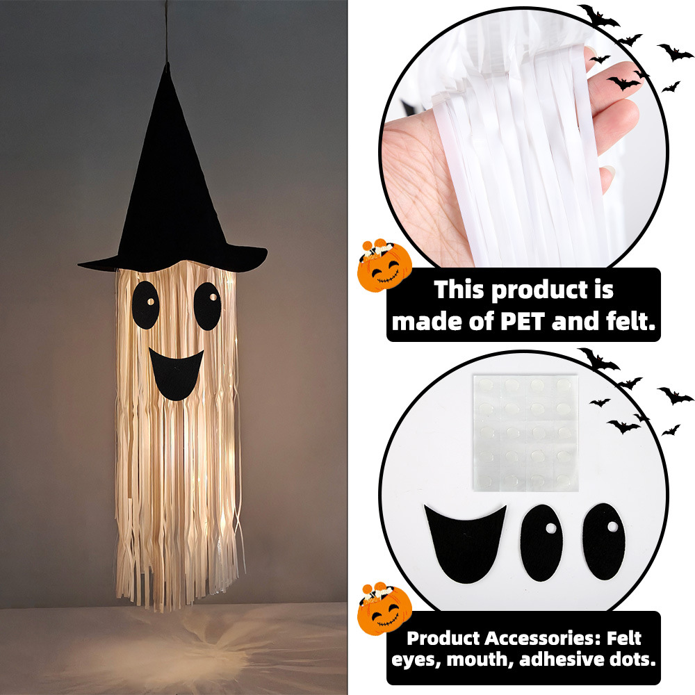 Halloween Glowing Witch Hat Gh - Outdoor Lighting Effects 评论和价格
